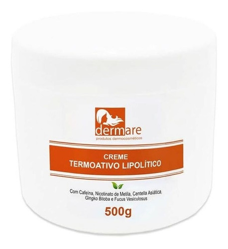 Dermare - Creme Redutor Termoativo Anti Celulite 500g