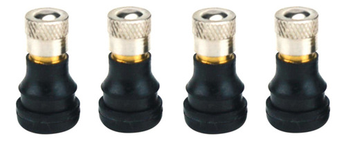 New 4 Piezas De Válvula De Vacío For Neumáticos De Scooter