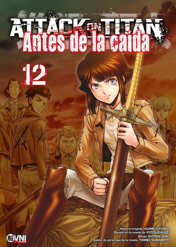 Imagen 1 de 1 de Manga, Kodansha, Attack On Titan: Antes De La Caída Vol. 12