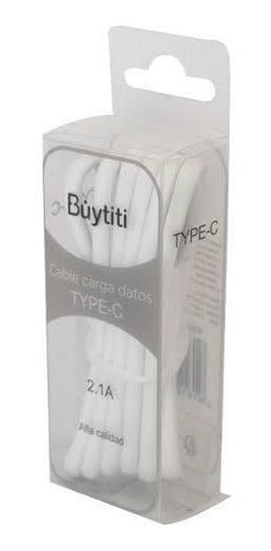 Cable Tipo C Carga Rápida 2.1 Amp