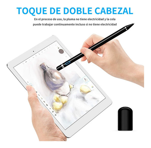 Pluma Lápiz Stylus Universal Para iPad/android/iPhone ,negro