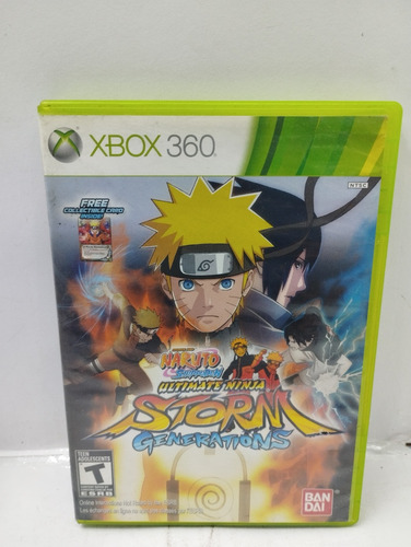 Naruto Shippuden Ninja Storm Generación De Xbox 360 Original (Reacondicionado)