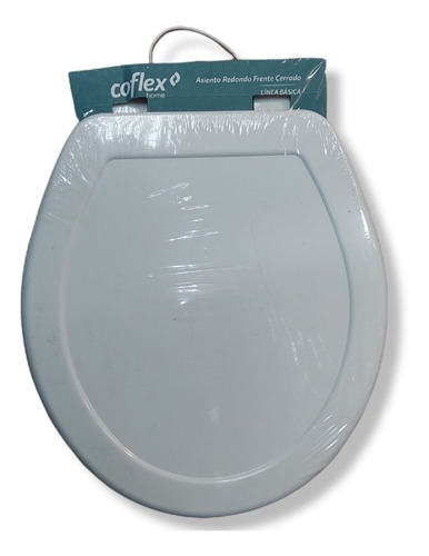 Asiento Poceta Wc Coflex Blanco Tapa Para Poceta