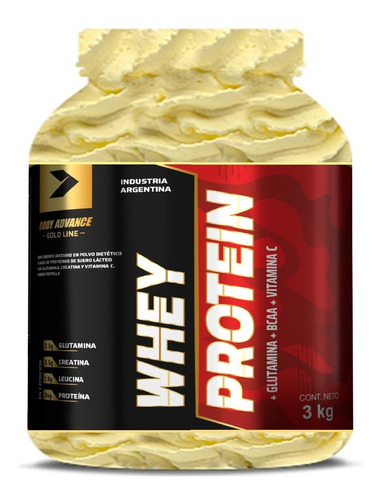 Whey Protein 3 Kg. Proteína Pura. Body Advance