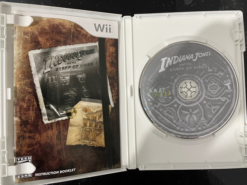 Indiana Jones And The Staff Of Kings (wii) Original