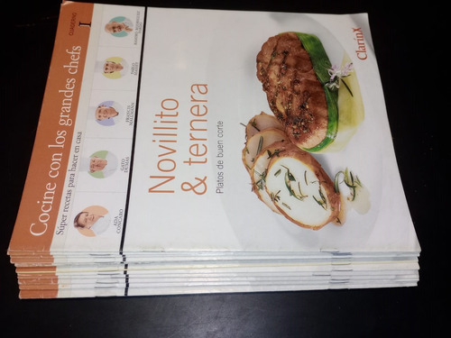 Lote 18 Ejemplares Cocine Con Los Grandes Chefs Clarín