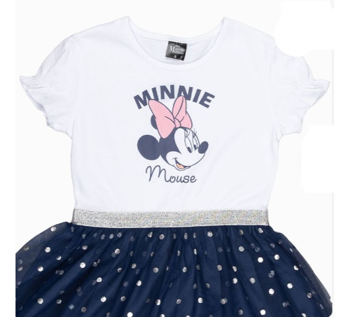 Minnie Mouse Vestido Talla 8 Disney