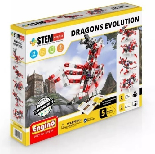 Stem Héroes Dragones En Evolución - Engino - Sth41  