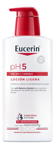 Eucerin Ph5 Loción Corporal Ligera Para Piel Sensible O