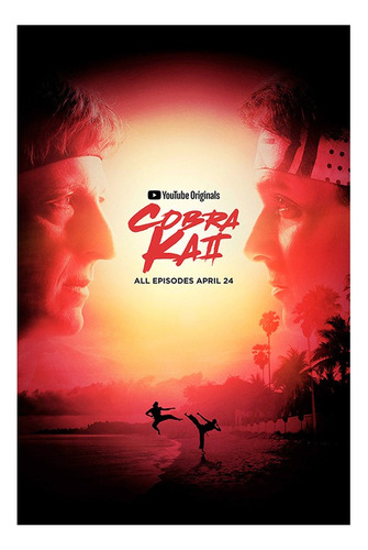 Poster De Cobra Kai Continuación De Karate Kid