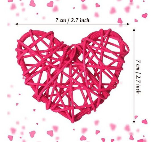 Jarrón Geosar, 24 Piezas, Para El Día De San Valentín, En Fo