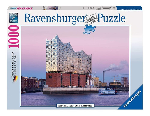 Rompecabezas 1000 Piezas Ravensburger - Filarmónica Hamburgo