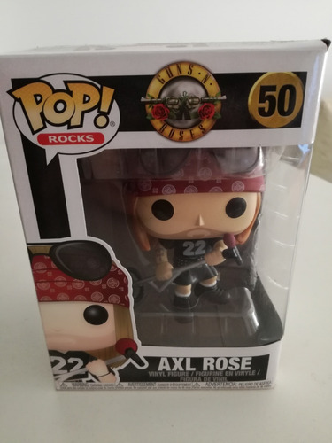 Funko Pop Axl Rose N 50- Nuevo-