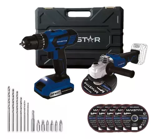 Con la compra de 2 herramientas a batería de 18V (sin batería), te  regalamos un kit de Cargador + 2 baterías!🎁🤩