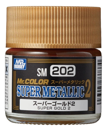 Mr Hobby Super Metallic 2 Super Gold Sm202 Oro Fino Metalico