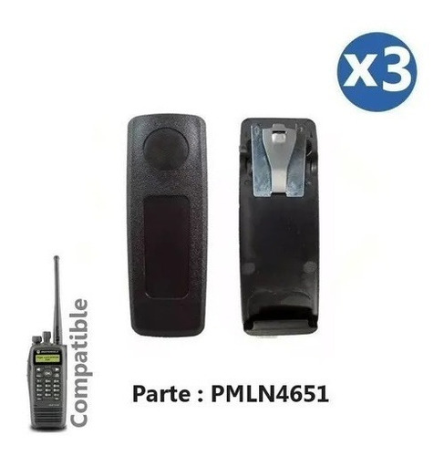 Pack Clip Pmln4651 Para Batería Radio Dgp 4150, Dgp 6150