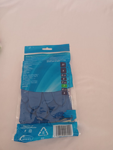 Guante Afelpado Great Value Azul Marino