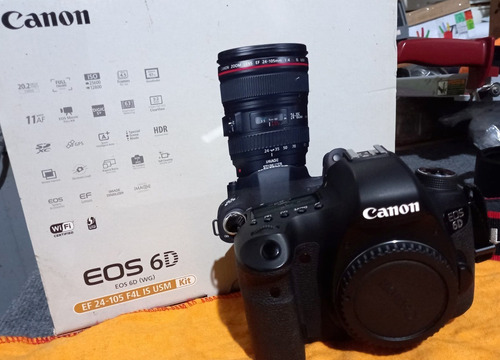 Imagen 6 de 10 de Canon Eos 6d (wg) Dslr Color Negro