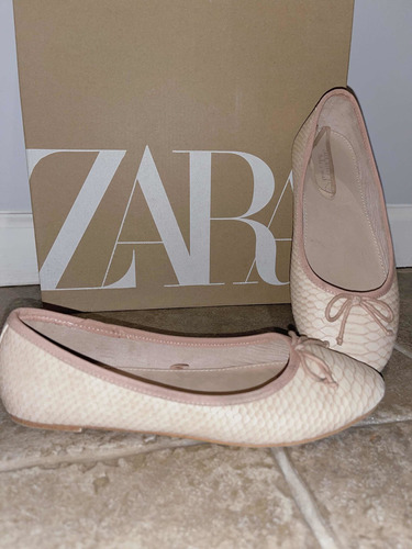 Sandalias Zara Niñas Talle 35 Moña