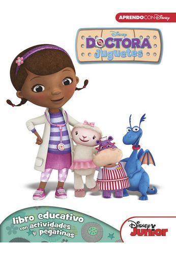 Doctora Juguetes (libro Educativo Disney Con Actividades Y Pegatinas), De Disney. Editorial Cliper Plus, Tapa Blanda En Español