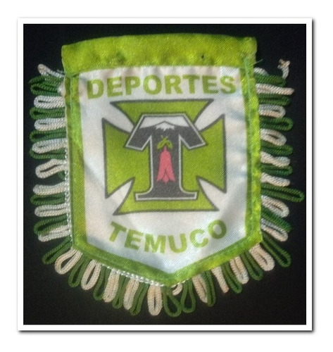 Banderín Deportes Temuco 13x11 Cms. Aprox.