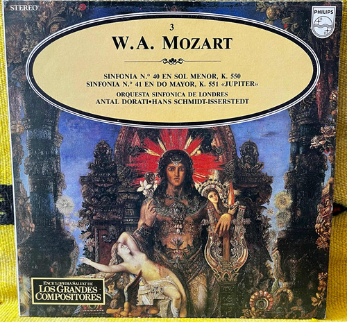 Disco Lp W. A. Mozart Vol. 3. Los Grandes Compositores 1a Ed