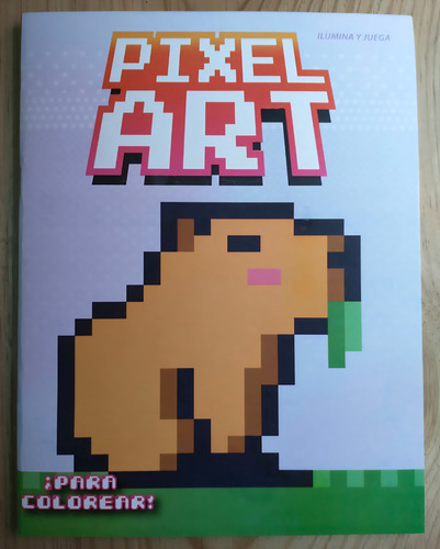 Pixel Art / Paquete Con 4 Libros Para Colorear Pixeles