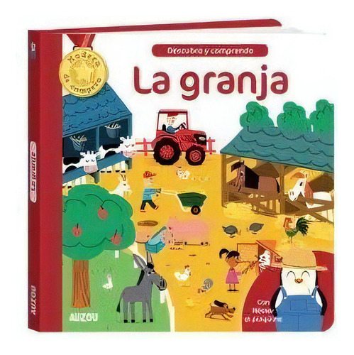 Descubro Y Comprendo, La Granja, De Desconocido. Editorial Auzou, Tapa Dura En Español