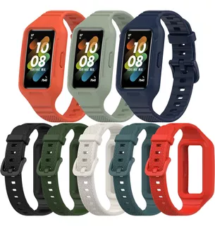 8 Pulseiras + Capa Para Huawei Band 8 7 6 Pro Honor Band 7 6