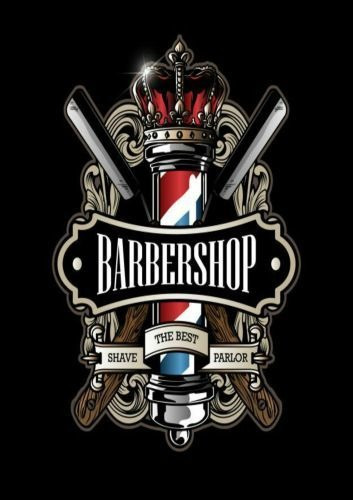 Imagem 1 de 2 de Placa Quadro Decorativo A4 - 21 X 29,7 Barbearia