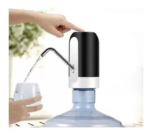 Bomba Dispensador Agua Electronico Recargable Usb Botellon