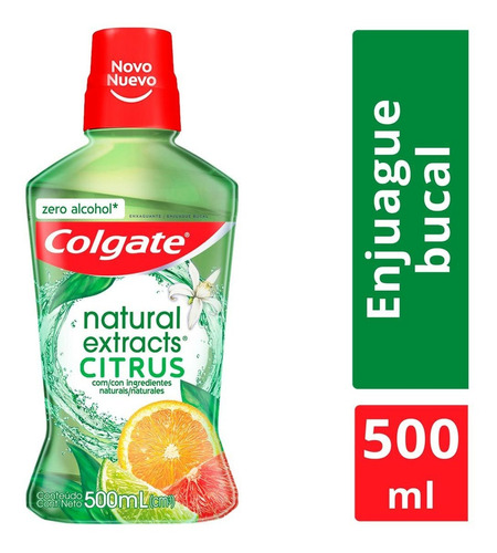 Enjuague Bucal Colgate Natural Extracts Citrus 500ml