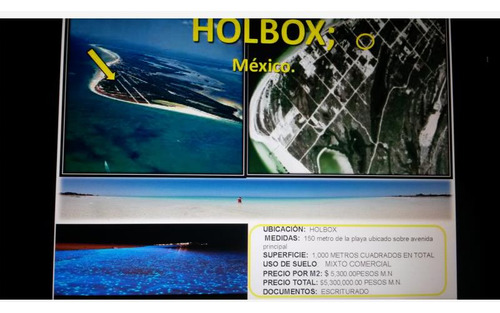 Terreno En Venta En Holbox