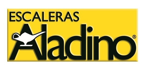 Imagen 3 de 3 de Escalera Tipo Tijera Aluminio Premium 123cm 4 Tramos Aladino