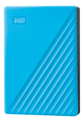 Disco duro externo Western Digital My Passport WDBPKJ0040 4TB azul