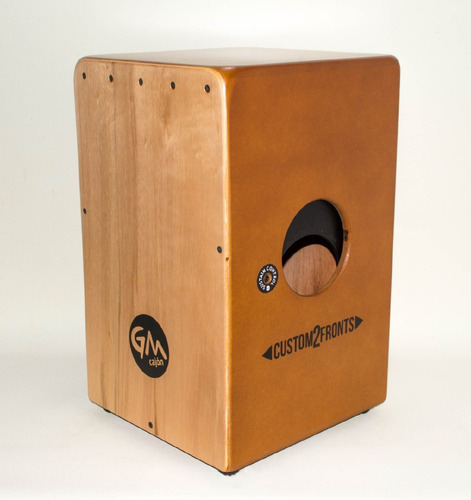 Cajon Gm Custom 2 Fronts, Un Frente Peruano Y Otro Flamenco