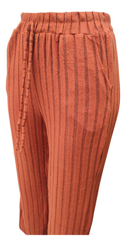 Leggin Pantalón Holgado Para Dama Con Bolsas