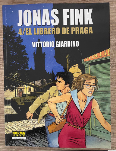 Jonas Fink El Librero De Praga Vittorio Giardino Edit Norma