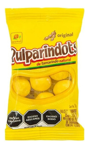 10 Pzas Dulce De Tamarindo Pulparindo Pulparindots 30 G