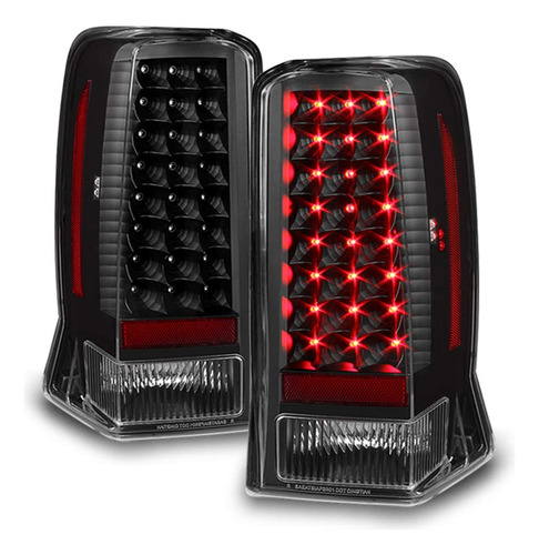 Para Cadillac Escalade Esv Negro Luz Trasera Led Repuesto