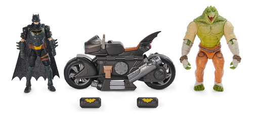 Paquete Dc Comics De Batalla Transformable De Batcycle