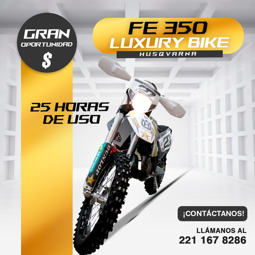Moto Cross Husqvarna 350 2023