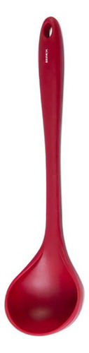 Concha Em Silicone Brinox Flex 28cm Vermelha