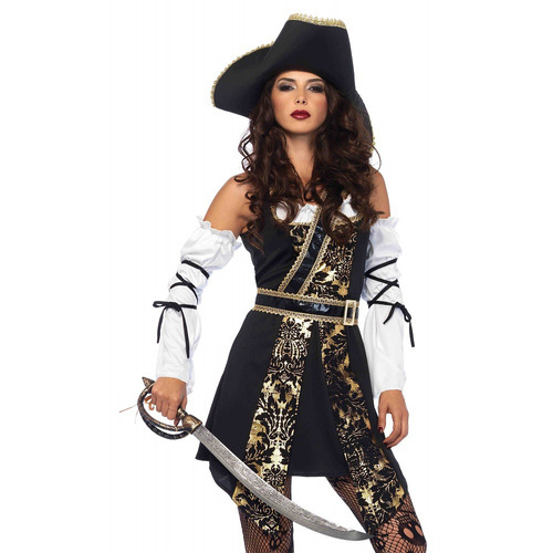 Disfraz De Pirata Para Mujer Talla: L Halloween