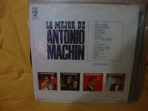 Vinilo Antonio Machin Lo Mejor M3 (Usado)