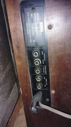 Korg Bx3 Orgão Vintage 1979 Hammond Clone Marrom-claro