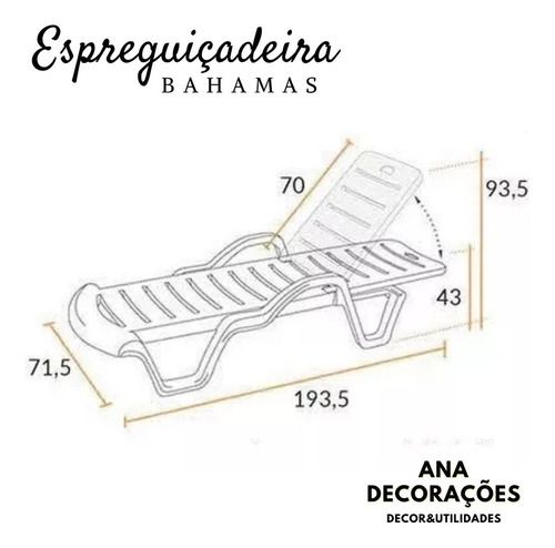 Tumbona de plástico para playa y piscina, verano, color blanco