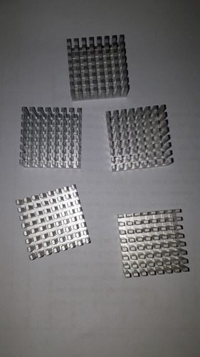 Disipadores De Calor De Aluminio A Sin Adhesivo X10 Unidades