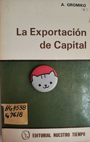 Libro La Exportacion De Capital A. Gromiko 133f8