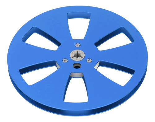Bobina De Cinta Vacía Azul De 1/4 7 Pulgadas, Aleación De Al